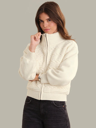 Addison Knit Puffer Jacket