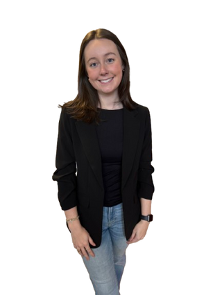 Blazer with 3/4 Scrunch Sleeve in Black
