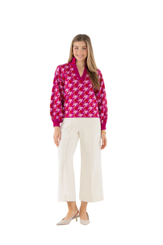 Lolli Sweater in Houndstooth