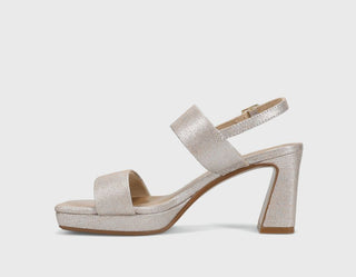 Maida Platform Heel, Pearl