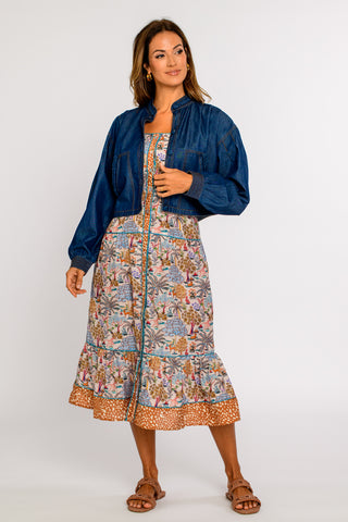 Melissa Jacket Solid Denim