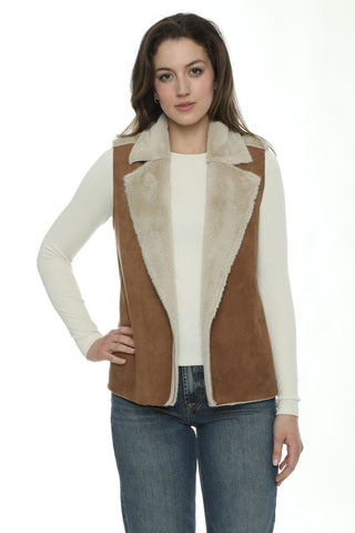 Lang Vest in Saddle