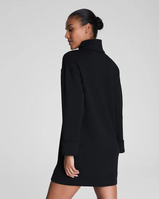 Turtleneck Dress, Black