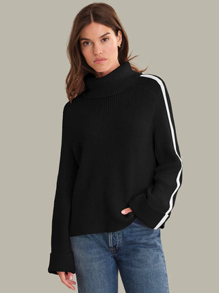 Vida Chunky Pullover, Black