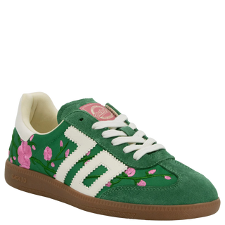 Ghost Sneaker, Floral Green
