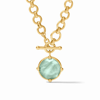 Honeybee Demi Necklace, Aquamarine Blue