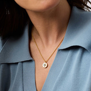 Colette Circle Delicate Necklace