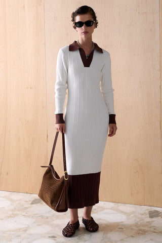 Yana Dress in Latte