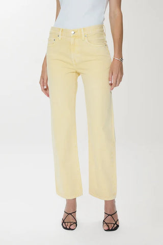 Lexi Denim in Day Glow Yellow
