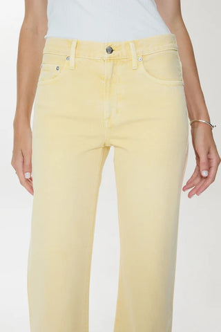 Lexi Denim in Day Glow Yellow