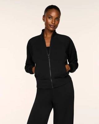 Pintuck Track Jacket