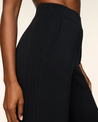Pintuck Wide Leg Pant