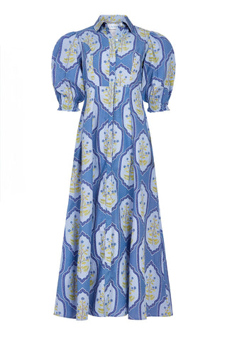 Rosie Shirtdress, Dusty Trellis