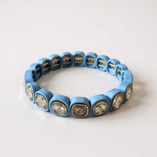 Jelly Pop Bracelet - Cornflower Blue