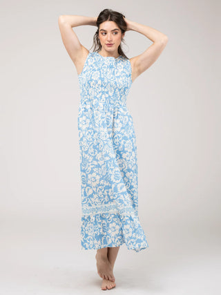 Margot Dress, Blue