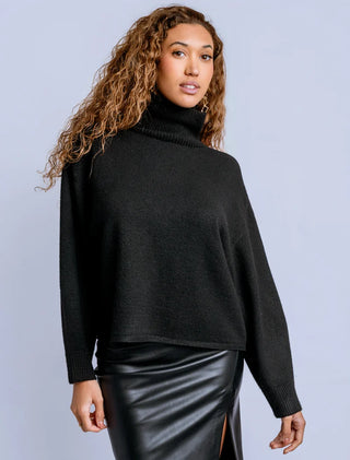 Echo Turtleneck in Black