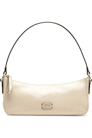 Mia Crinkled Leather, Oyster