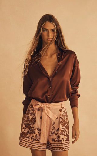 Infirata Embroidered Short