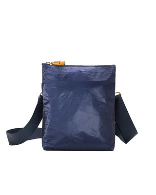 Flat Crossbody, Navy