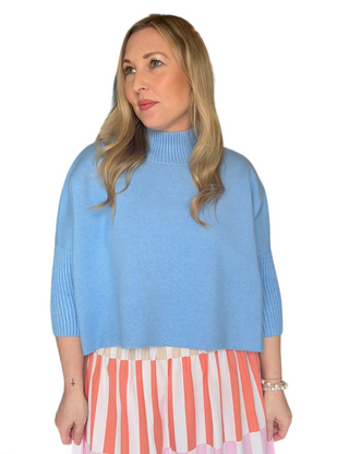 Aja Sweater in Light Blue