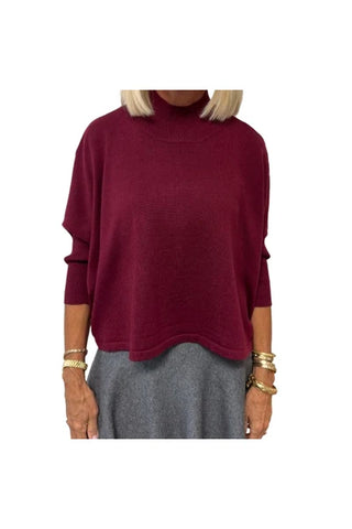 Aja Ortho Top in Bordeaux