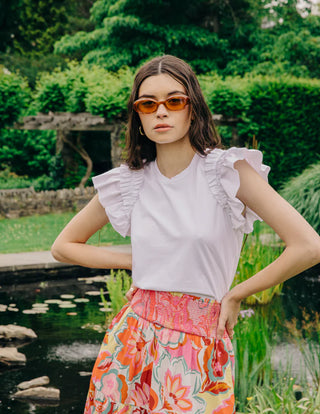 Lili Tee, White