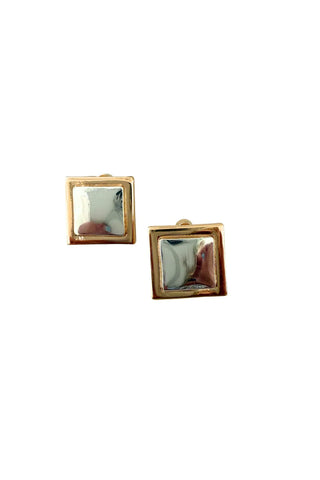 Geo Vintage Earring - Gold/Silver