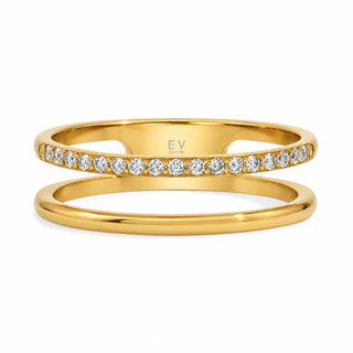 Gold Tarryn Double Ring in Size 7