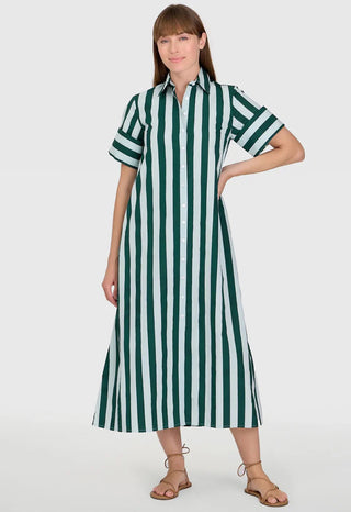Gibbons Dress, Dunlin Stripes