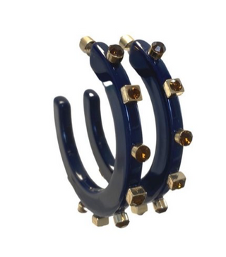 City Girl LG Hoop - Dark Navy