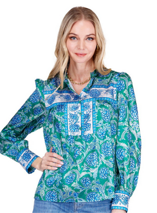 Half Packet Top, Bluebell