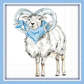 Ram Cocktail Napkins