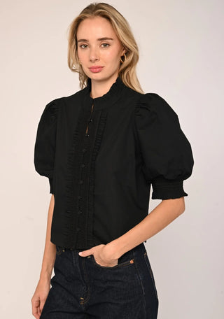 Zinny Top in Black