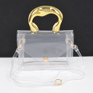 Gilded Clarity Purse