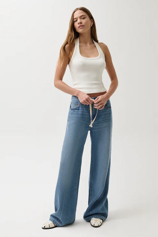 Jadyn Draw Cord Denim in Expanse