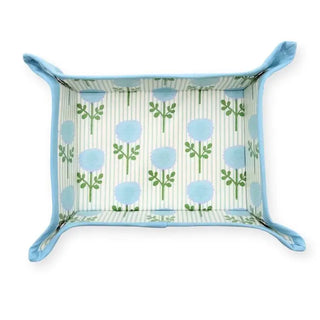 Marigold Ticking Snap Tray