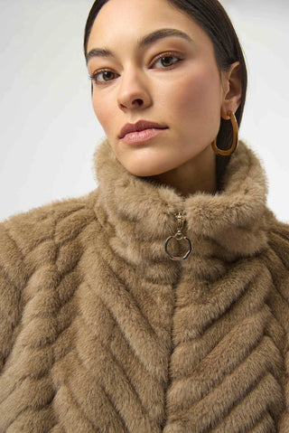 Faux Mink Fur Vest