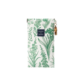 Sunglass Case, Fern Floral