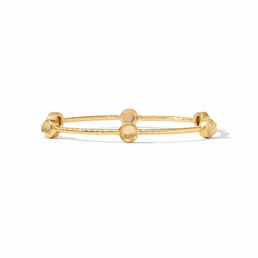 [Julie Vos]Milano Luxe Bangle-Iridescent Palmetto Green-M