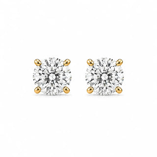 Ariana Large Stud Earrings in Gold