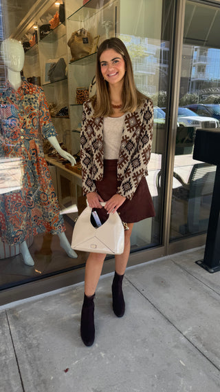 Myles Jacket in Latte