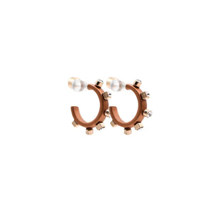 Metal Huggie, Copper