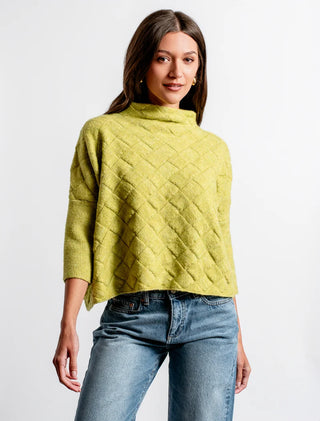 Rowena Sweater, Retro Lime