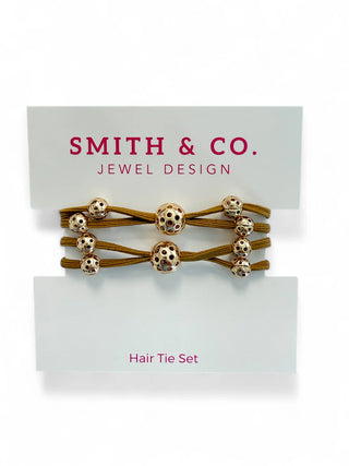 Baller Band Hair Tie Set - Brown