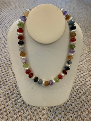 Various Colors Beaded Necklace
