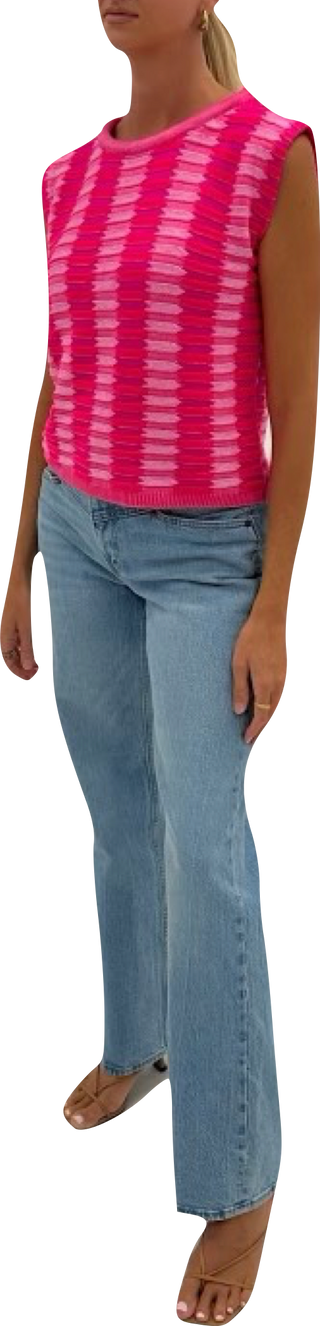 Camille Top, Hot Pink