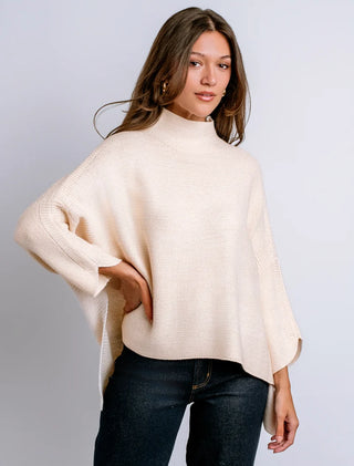 Boho Sweater in Ecru