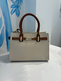 Medium Two Tone Classic, Beige & Tan