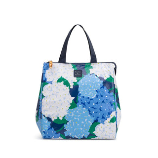 Lunch Tote, Blue Hydrangea