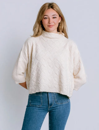 Rowena Sweater in Ecru